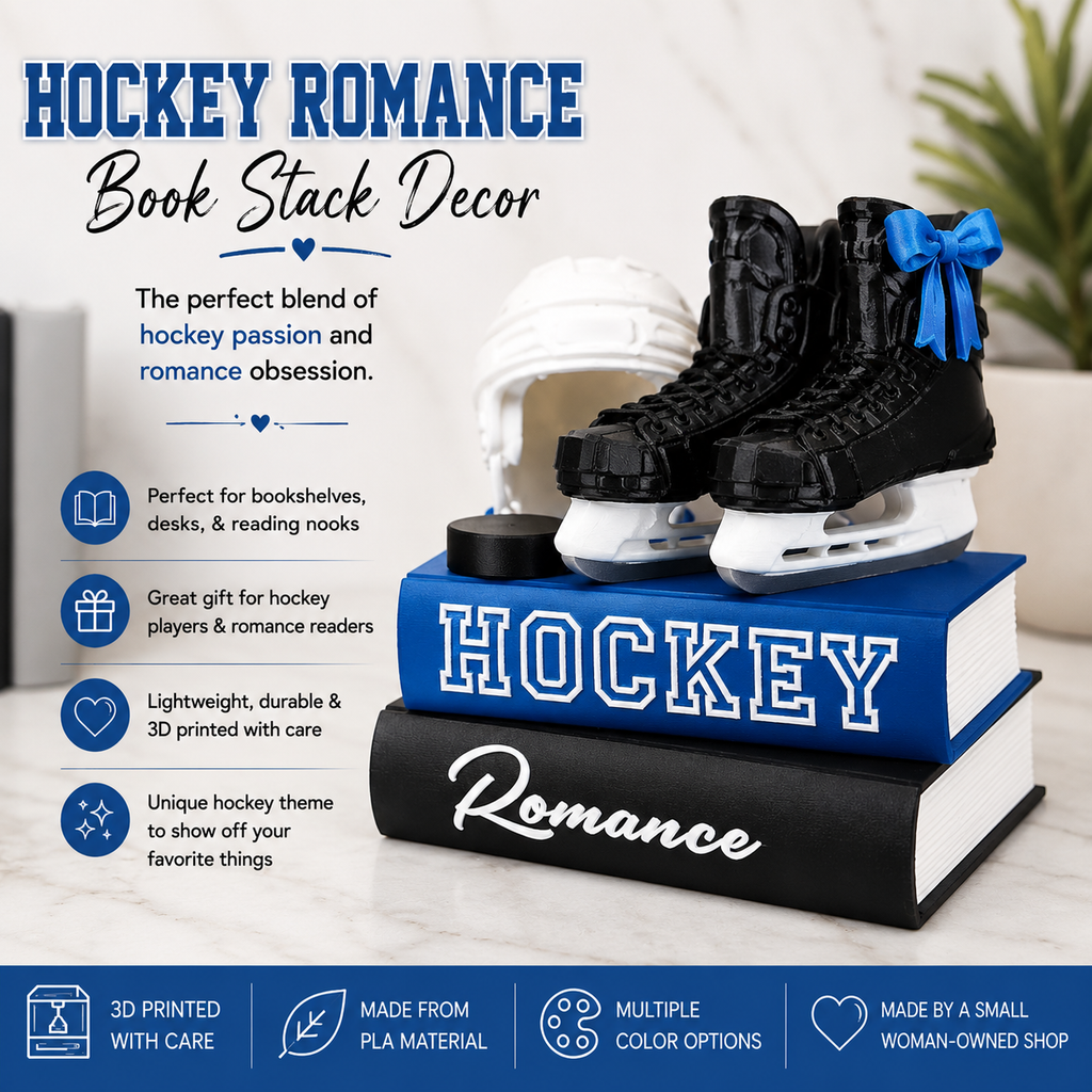 Hockey Romance Book Stack