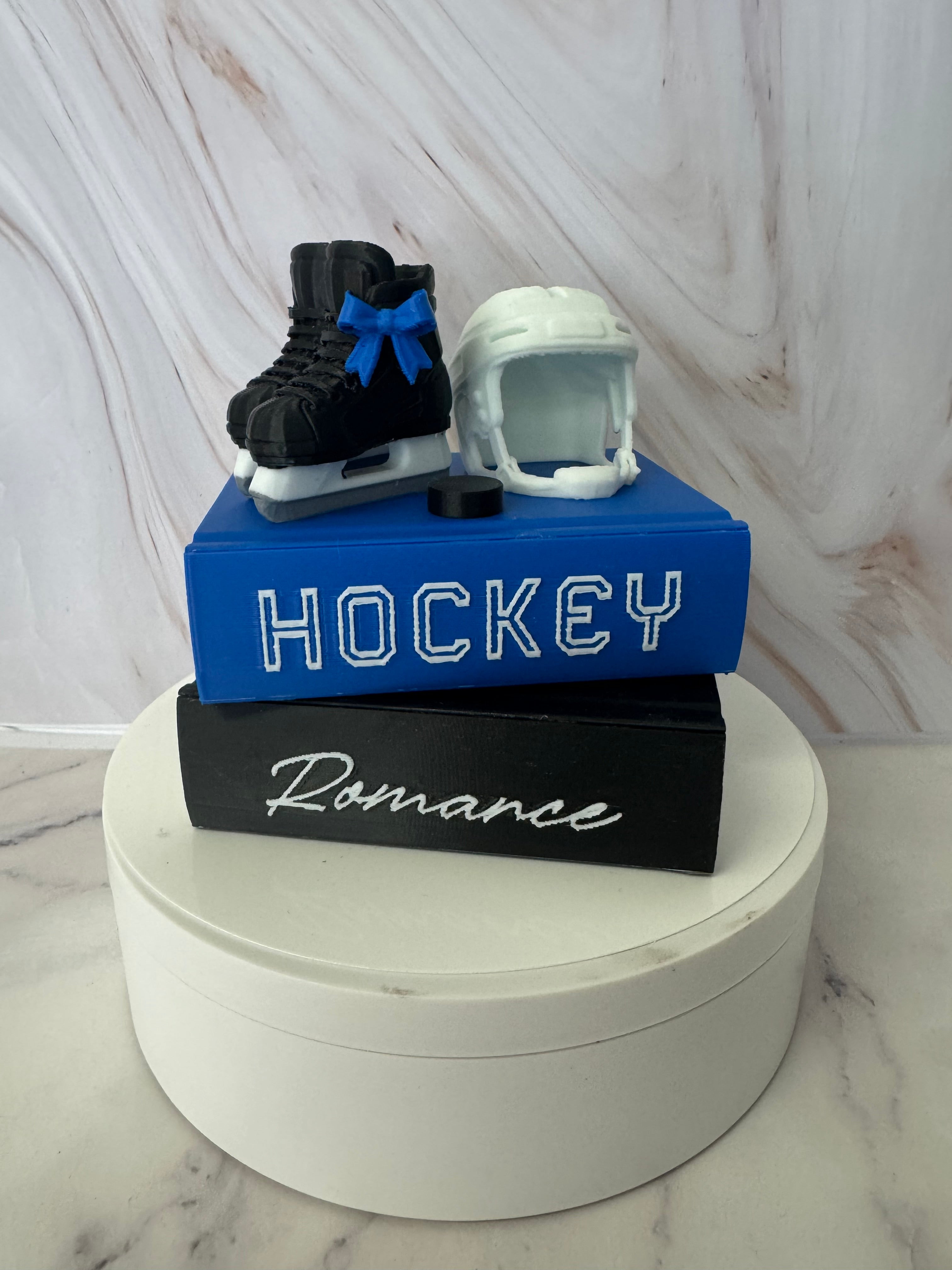Hockey Romance Book Stack
