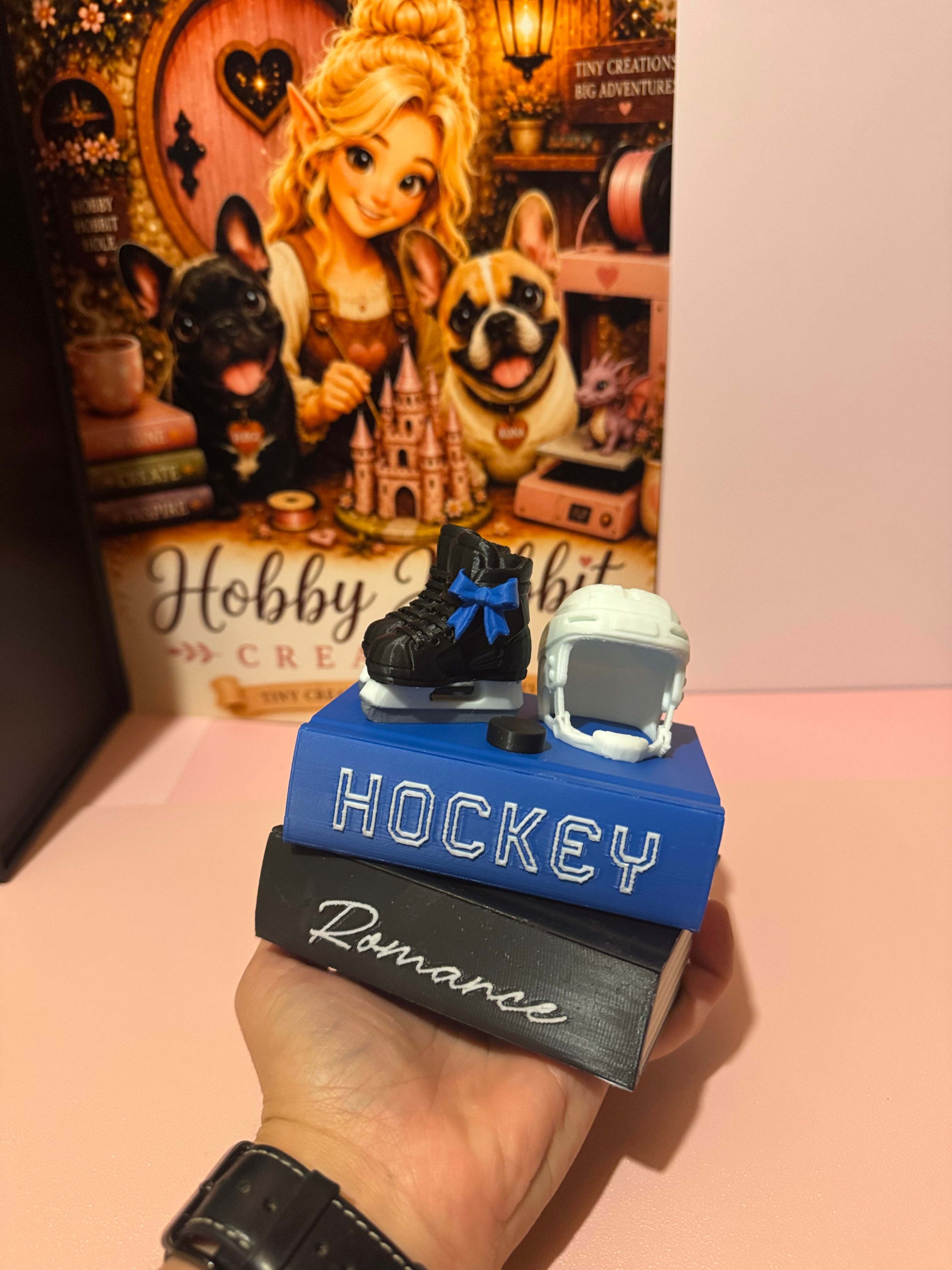 Hockey Romance Book Stack