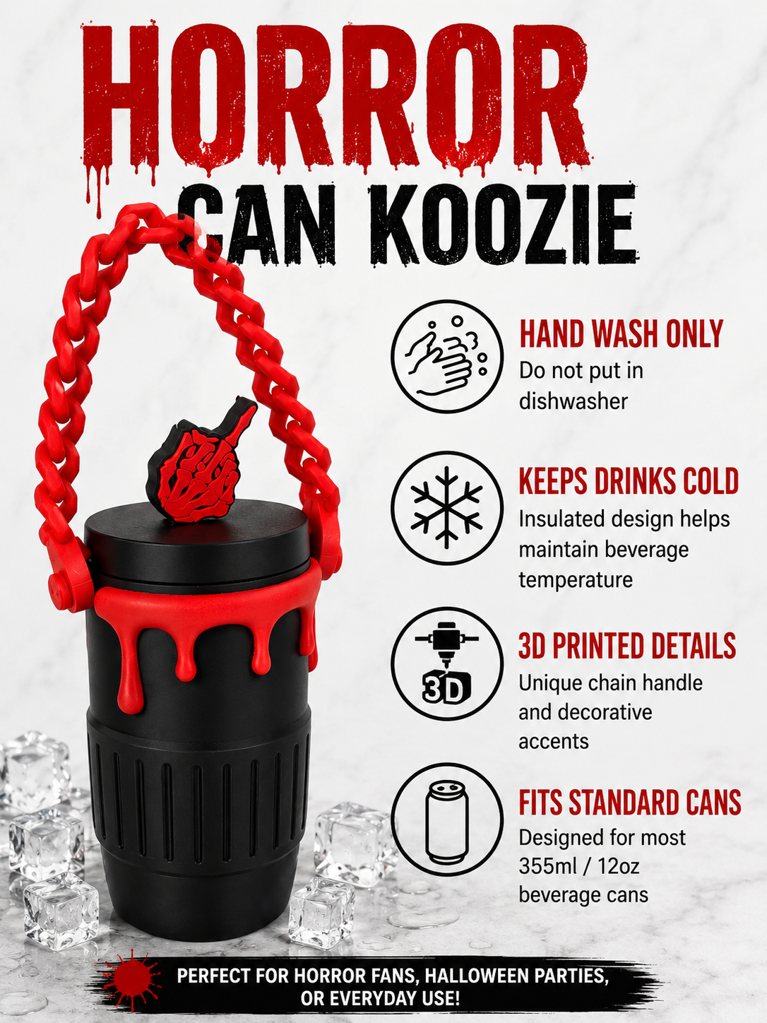 Drip Can Cooler Viral Koozie Can