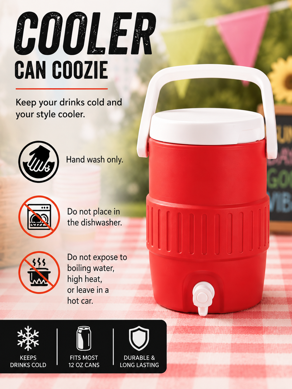 12oz cooler can holder