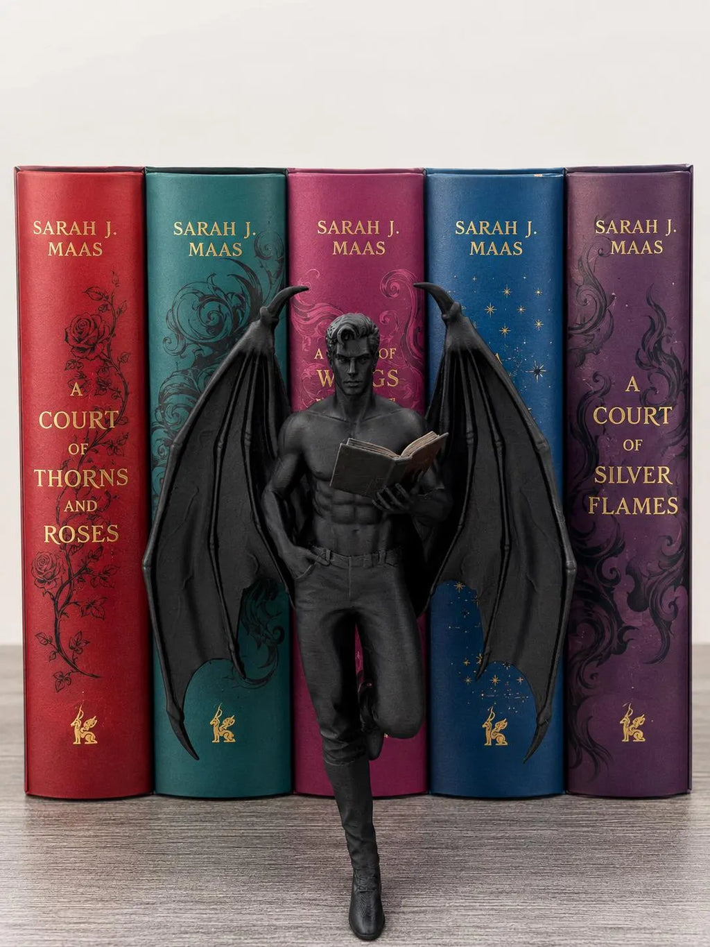 ACOTAR Rhysand bookshelf leaner decor