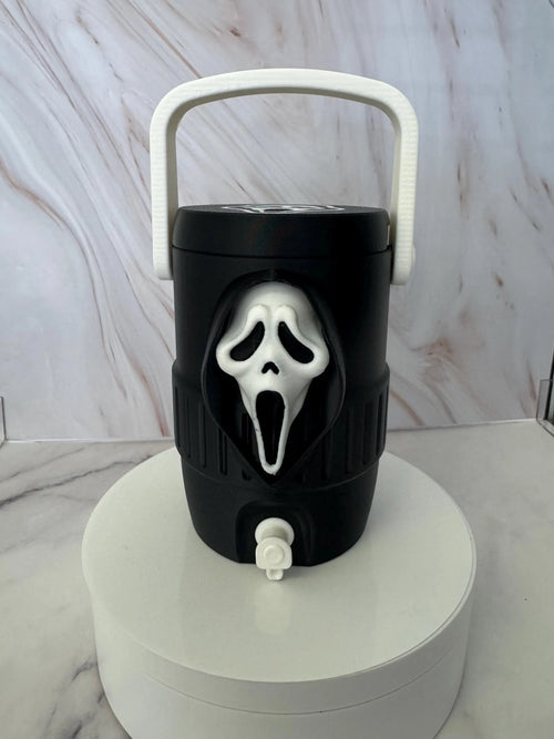 12oz cooler can holder Ghostface Scream Horror Themed