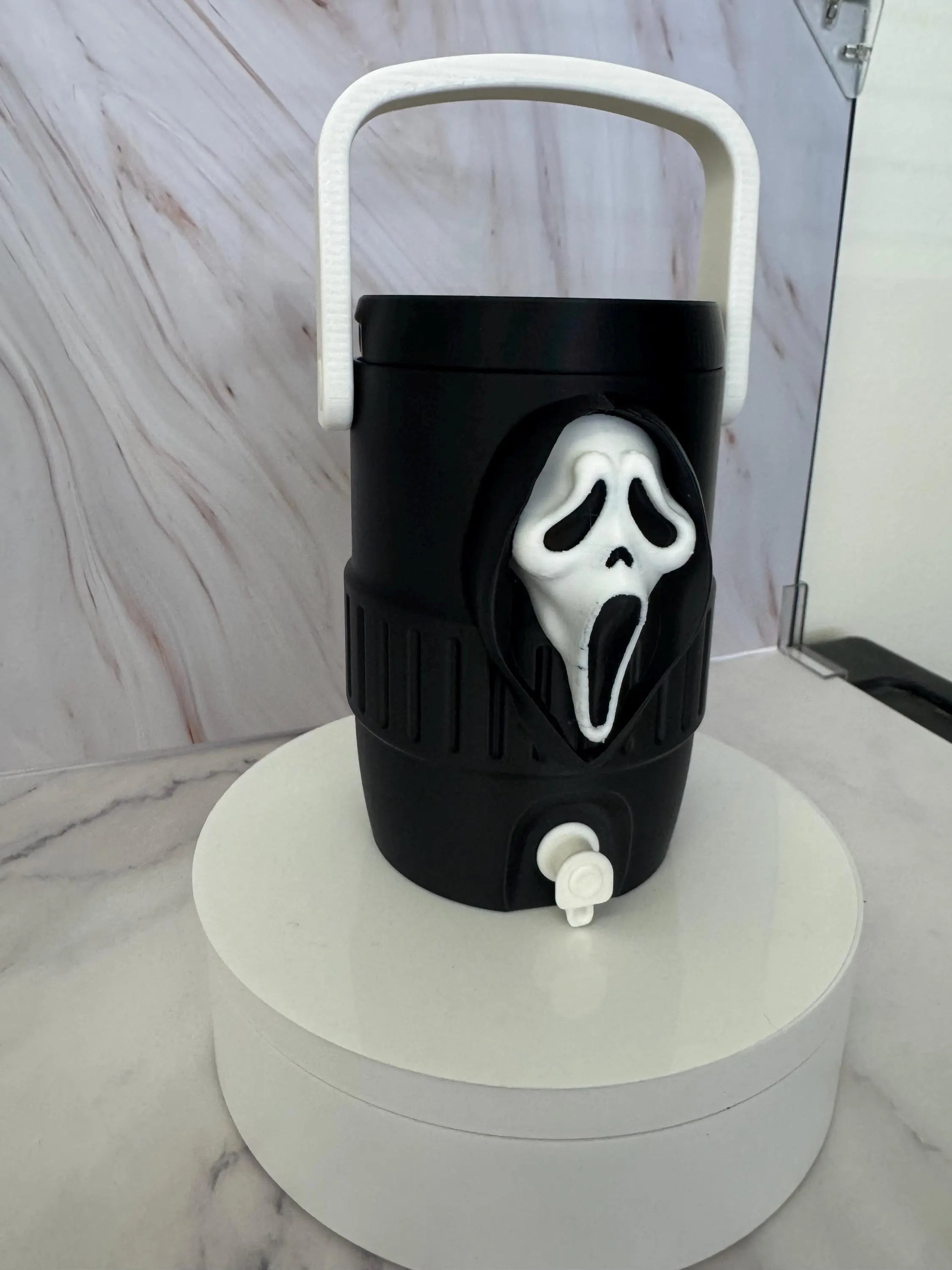 12oz cooler can holder Ghostface Scream Horror Themed